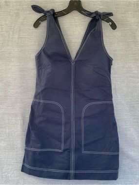 Oroton Mini Dress Navy